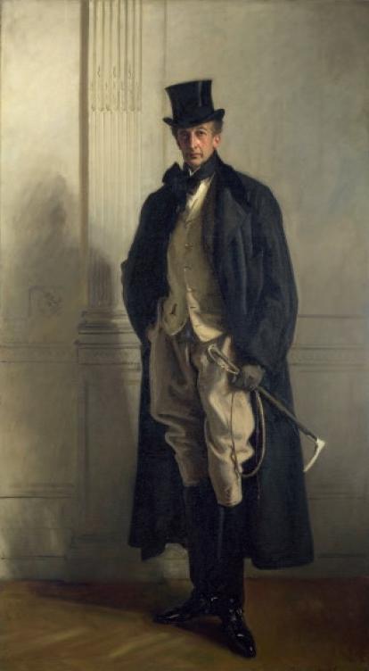 John Singer Sargent portrét lorda Ribblesdalea, 1902. Zdroj: Kniha Zlín