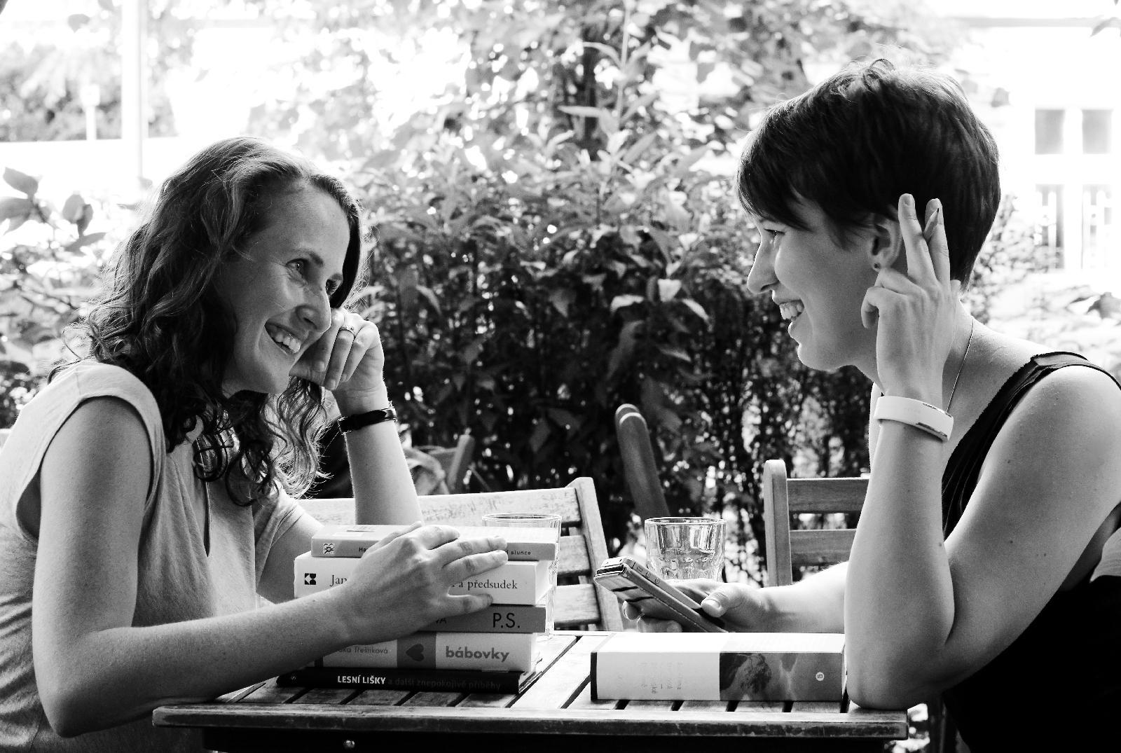 89 Publishers; Tereza Morávková a Helena Hrstková, foto: Michaela Hrstková