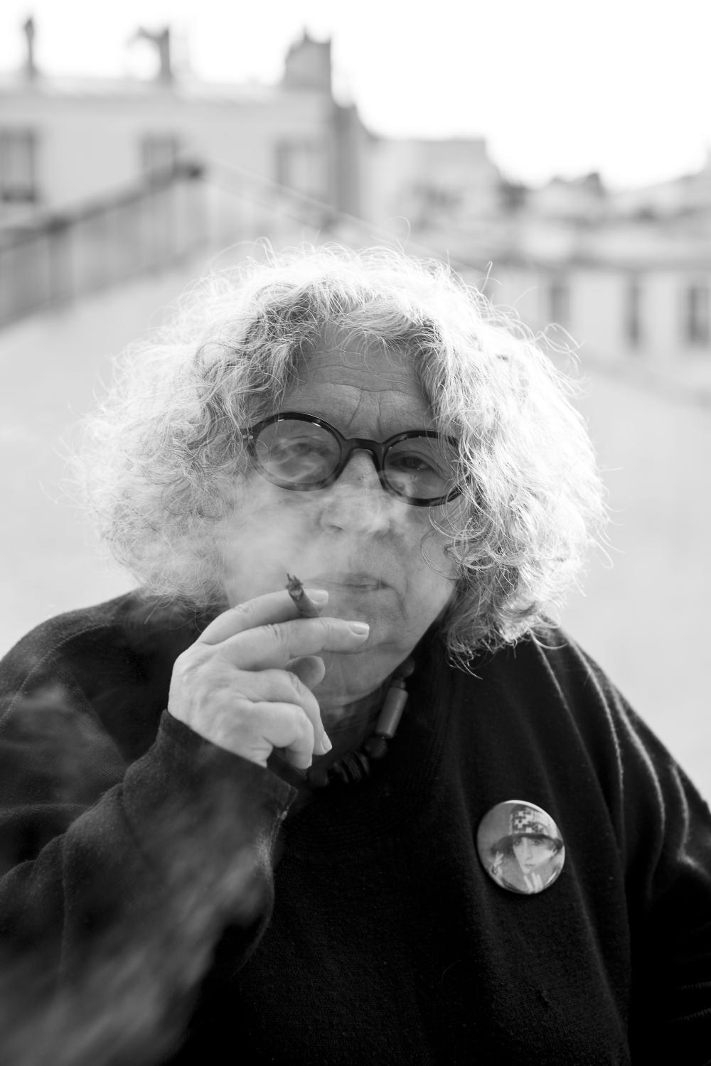 Liliane Giraudon, foto: Permanences de la littérature