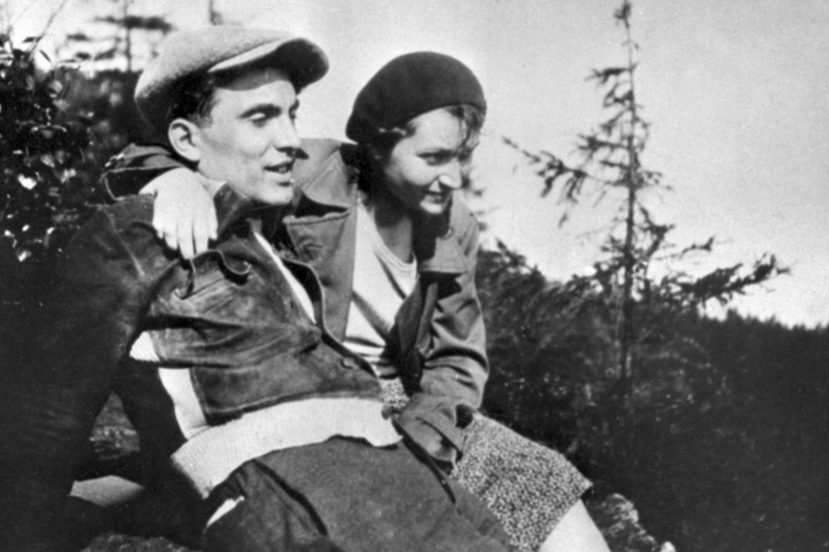 Julius Fučík s manželkou Gustou, foto: Česká televize