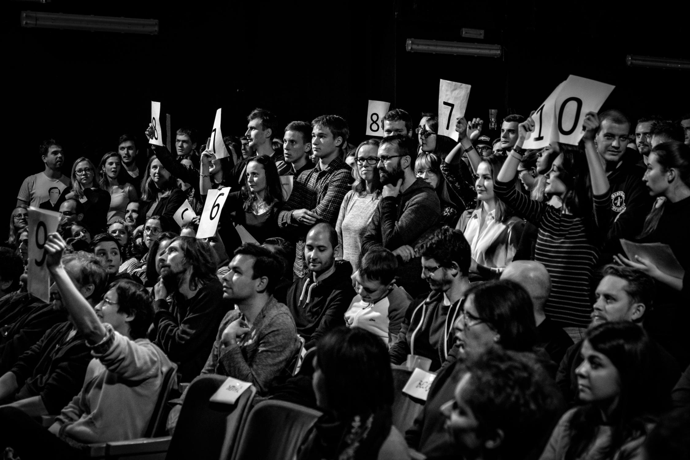 Finále mistrovství ČR ve Slam Poetry 2018, foto: Ivan Krejza