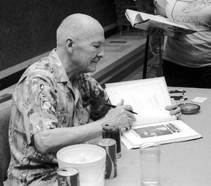 Robert A. Heinlein v roce 1976, foto: Wikimedia Commons