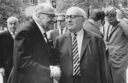 Max Horkheimer a Theodor Adorno v roce 1964, foto: Jeremy Shapiro