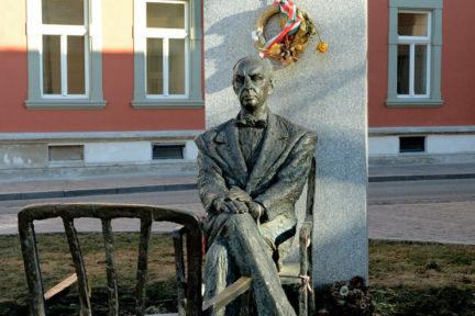 Máraiho socha v Košicích, foto: Judita Čermáková