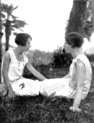 Élisabeth „Zaza“ Lacoinová a Simone de Beauvoirová v roce 1928, foto: Association Élisabeth Lacoin