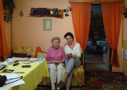 Kamila Hladká při rozhovoru, foto: osobní archiv